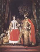 Queen Victoria and Prince Albert at the Bal Costume of 12 May 1842 (mk25), Sir Edwin Landseer